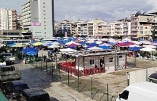 Kurtuluş Semt Pazarı yeni yerinde hizmete başladı