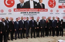 MHP Aydın’da yeni yönetim tanıtıldı