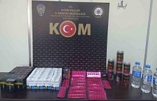 Yüzlerce makaron ele geçirildi