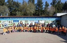 Aydın’da öğrenciler doğa sevgisini öğreniyor