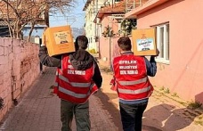 Kardeş Eli projesi kapsamında 2 bin gıda kolisi dağıtıldı