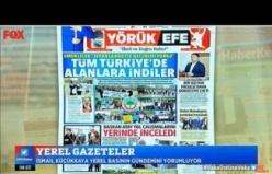 Yörük Efe Gazetesi ®️ FOX  TV  de Haberlerde