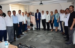 Aydın’a gelen Gelecek Partisi Genel Başkan Yardımcısı Kerim Rota, Aydın Büyükşehir Gazeteciler Cemiyeti’ni ziyaret etti.
