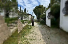 Belediye ekipleri Akköy’de otlara geçit vermiyor