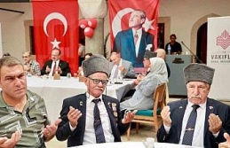 Aydın protokolü gazilerle yemekte buluştu