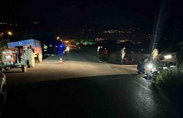 Motosiklet ile traktör çarpıştı: 1 ölü