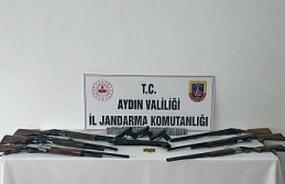 Didim’de ruhsatsız silah operasyonu