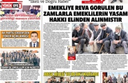 Emekliye Reva Görülen Bu Zamlarla Emeklilerin Yaşam Hakkı Elinden Alınmıştır
