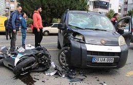 Aydın’da korkutan kaza: 1 ağır yaralı