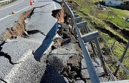 İncirliova-Tire karayolunda trafik tek şeride düştü