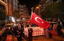 İncirliova’da Ramazan ayını Fener Alayı ile karşıladılar
