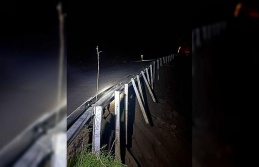 İncirliova’da yol çöktü, sürücülere uyarı...