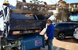 Kuşadası’nda geri dönüştürülebilir atıklar...