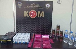 Yüzlerce makaron ele geçirildi