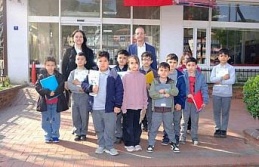 Başkan Doğanca, öğrencilerin sorularını cevapladı