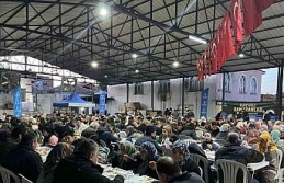 Büyükşehir’in iftar sofrasında oruçlar dualarla...