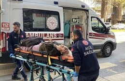 Evde düşerek yaralanan yaşlı kadının imdadına...