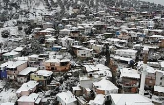 Aydın’da kar sevinci