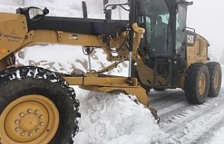 Aydın’da karla mücadele çalışmaları devam...