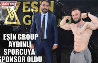 EŞİN GROUP AYDINLI SPORCUYA SPONSOR OLDU