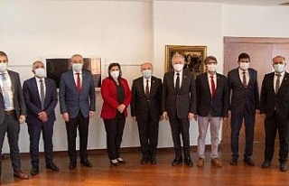 İYİ Parti heyeti Başkan Çerçioğlu ile görüştü