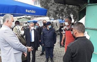 Karpuzlu’da Korona virüs denetimleri sürüyor