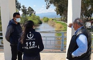 Köprüden suya atladığı iddia edilen yaşlı adam...