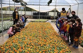 Miniklerden Aydın Büyükşehir Belediyesi’nin...