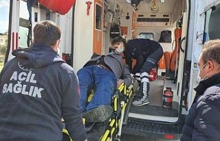 Nazilli’de trafik kazası: 1 yaralı