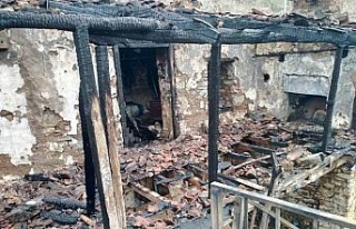 Yangında ağır yaralanan yaşlı kadın hayatını...