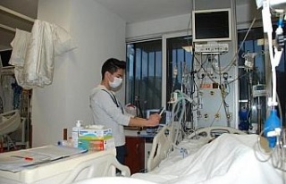 Atatürk Devlet Hastanesi’nde hasta ziyaretlerinde...