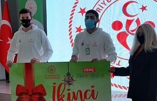 Aydın Gençlik Merkezi üyeleri Türkiye 2’ncisi...