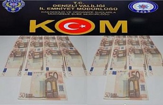 Aydın’da sahte 50 euro ile alışveriş yapan çete...