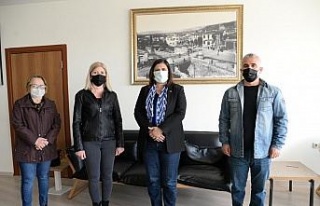 Başkan Çerçioğlu hayvanseverleri makamında ağırladı