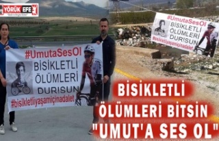 Bisikletli Ölümleri Bitsin "UMUT'A SES...
