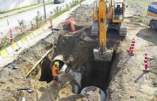 Büyükşehir Belediyesi Posta Caddesi’nde yağmur...
