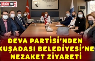 DEVA PARTİSİ’NDEN KUŞADASI BELEDİYESİ’NE...