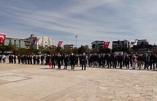 Didim’de 23 Nisan kent meydanında törenle kutlandı
