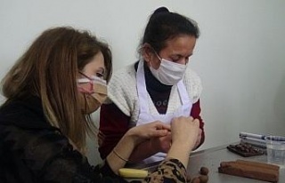 Görme engellilerin gönül gözüyle yaptıkları...