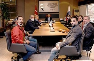 İmece-Der kurucuları Başkan Günel ile görüştü