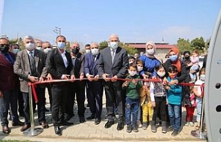 Ovaeymir çocuk parkı açıldı