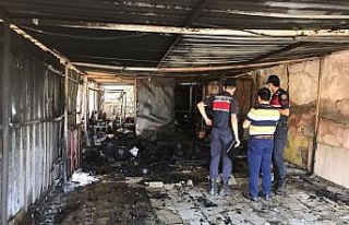 Aydın’da cami deposunda yangın