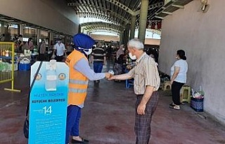 Kuyucak Belediyesi Korona virüs ile mücadele çalışmalarını...