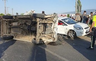 Nazilli’de trafik kazası: 4 yaralı