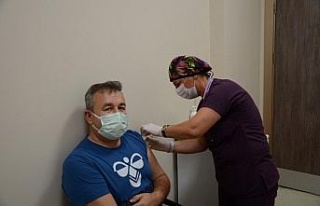 ADÜ’de Biontech aşısı yapılmaya başlandı