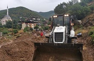 Aydın Büyükşehir Belediyesi’nden taşkına anında...