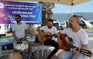 Aydın Büyükşehir ve Kuşadası Belediyesi müzisyenlere...