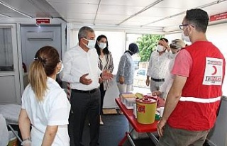 Başkan Kaplan’dan kan bağışı çağrısı