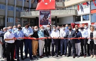 Başkan Özcan, “Direnen Filistin” sergisine katıldı