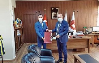Başkan Tuncel’den Komutan Gökhan Kurgan Ve Başsavcı...